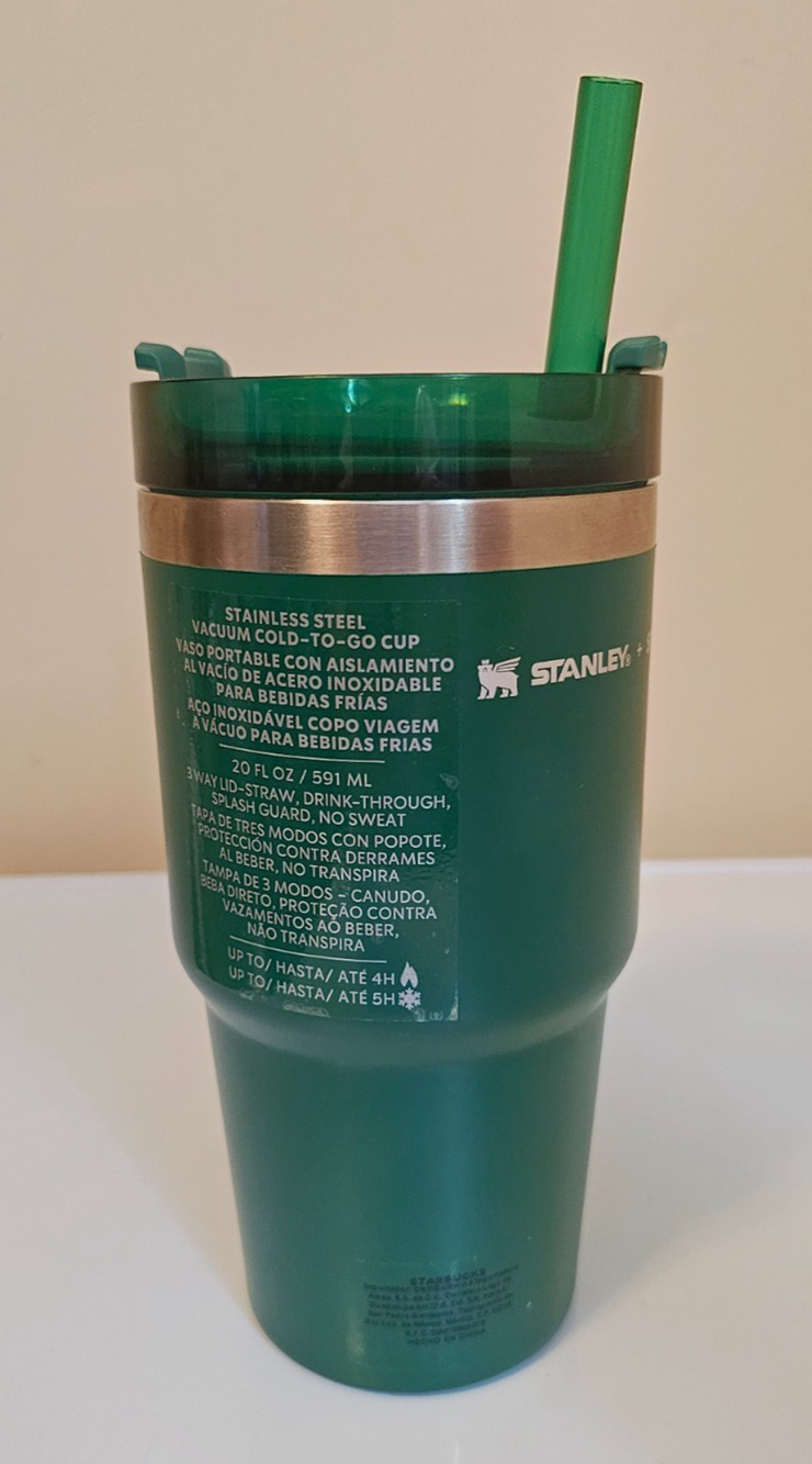 Stanley x Starbucks Mexico 2023 Green 20oz Tumbler~BNWT~US SELLER